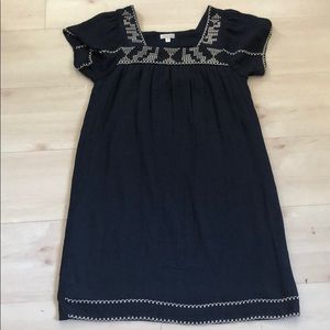 Navy blue short sleeve dress CHARMING CHARLIE